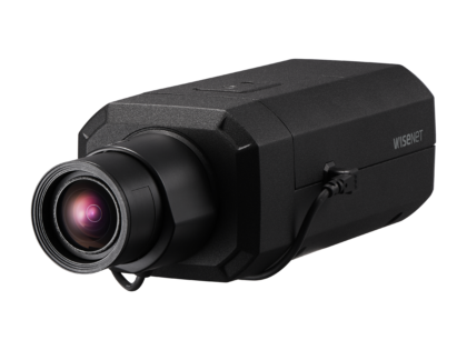 AI Box Camera with Wisenet Road AI application and SD card