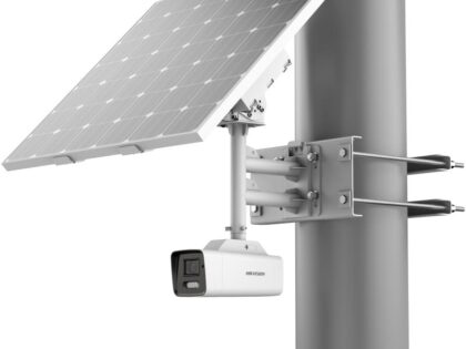 Fixed Bullet Solar Power 4G Network Camera