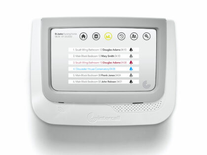 Touch-display InterCall