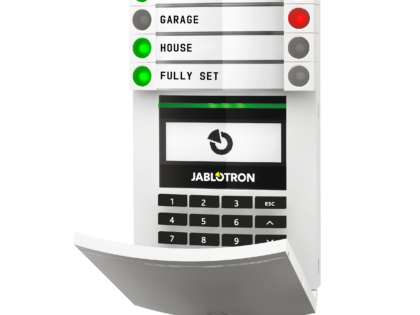 Keypad with segments