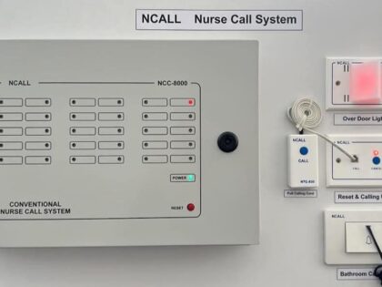 Nurse Call System 

1xEmergency Panel 
1x Reset Key unit
 1x Bathroom Call Unit
1x Over Door Light
